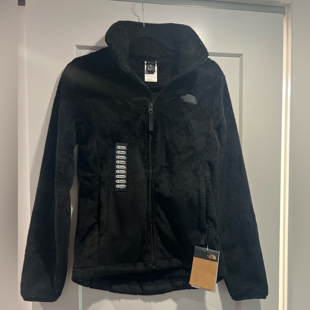 NWT The North Face Black Plush fleece Jacket